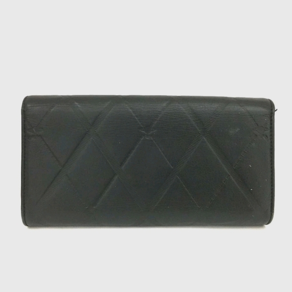 Vivienne Westwood Black Quilted Orb Leather Wallet - Picture 6 of 8
